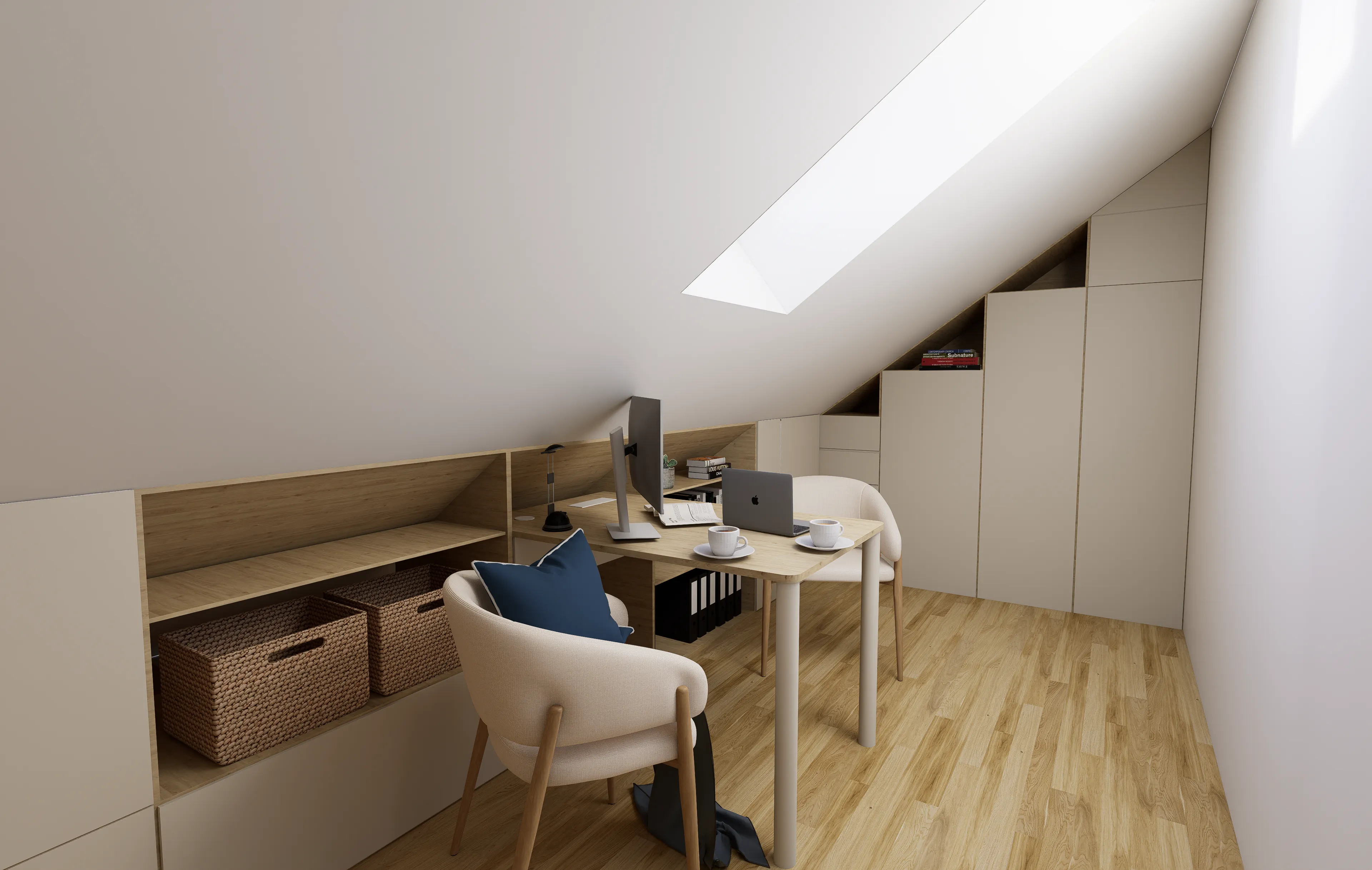 Apartament w stylu Japandi — Mieszkanie · 95 m²