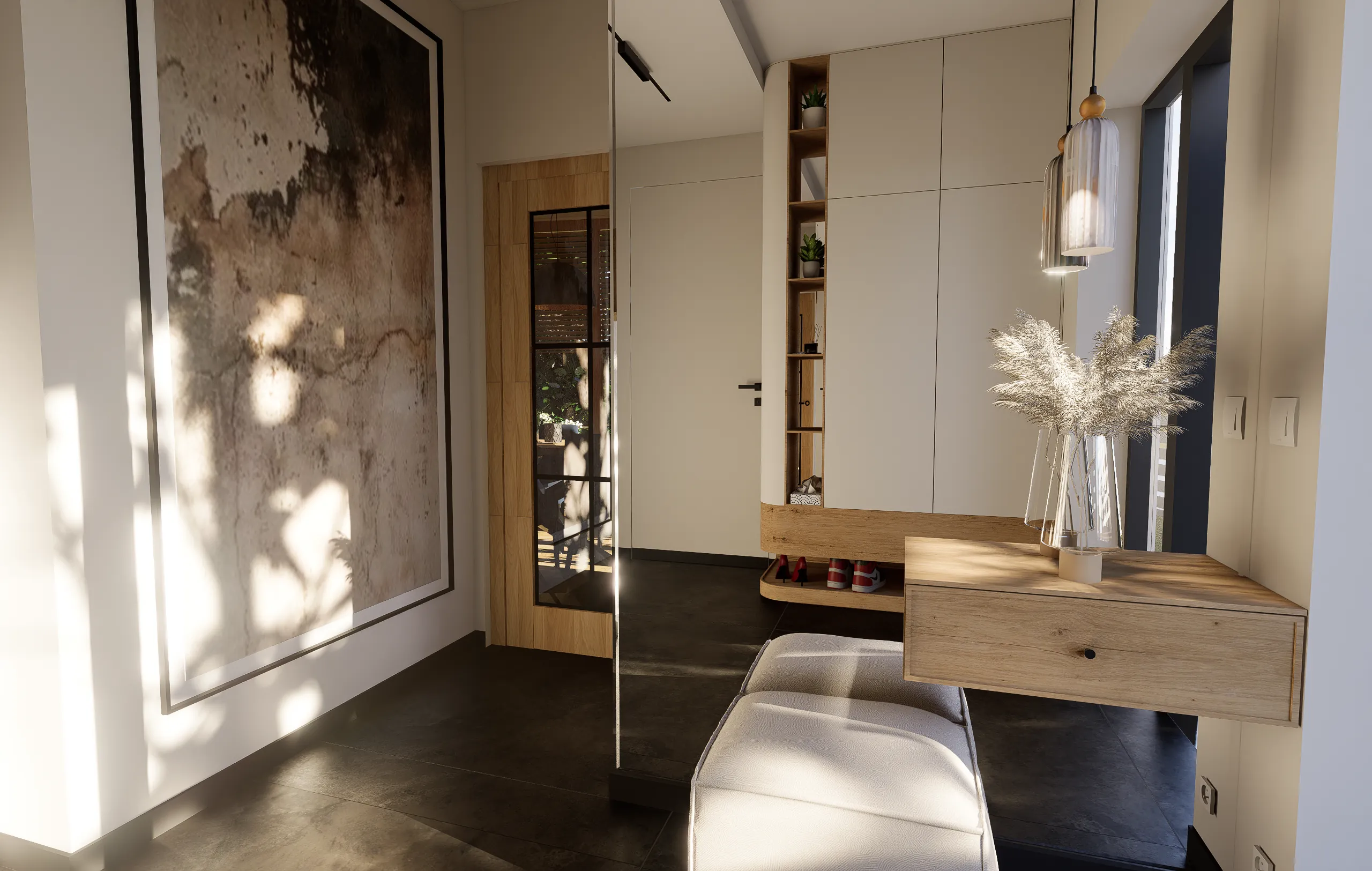 Łazienka w stylu spa — Mieszkanie · 80 m²